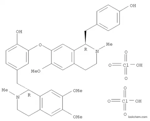 Molecular Structure of 5088-90-4 (Liensinine diperchlorate)